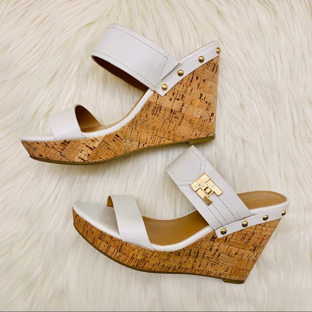 Tommy Hilfiger Madasen Cork Wedges